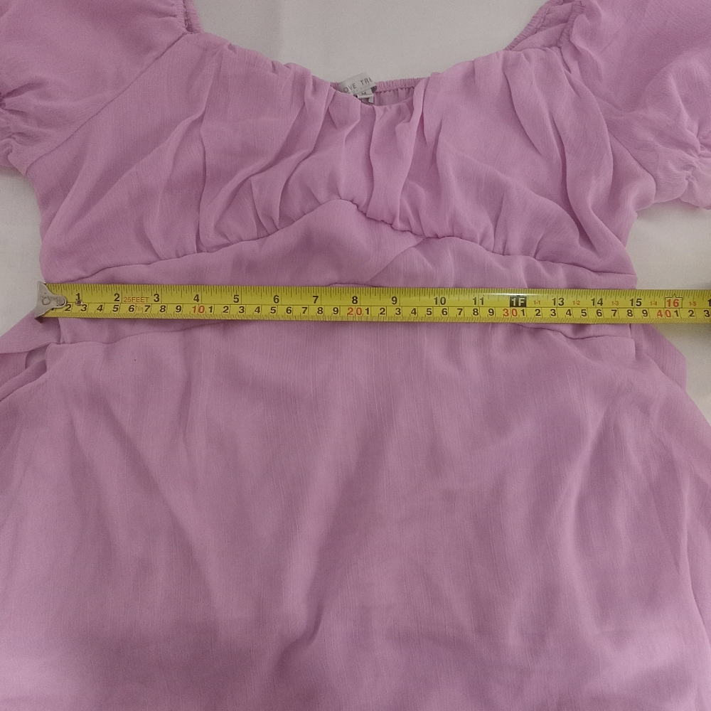 Love Tree - 2 Tier Rufful Mini Dress - Picture 12 of 15